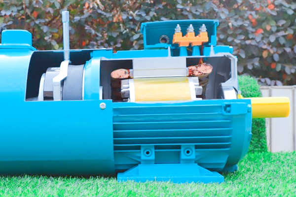 攪拌機專用單相交流電機實拍圖1